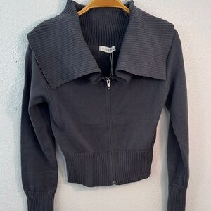 Active USA Gray Women's Cardigan
